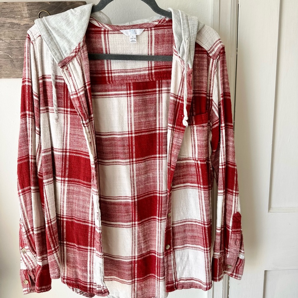 Plaid flannel Button Down Shirt